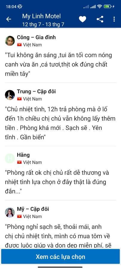 My Linh Motel 976 Duong Vo Thi Sau Long Hai Luaran gambar